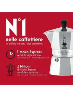 Máy Pha Cà Phê Bialetti Moka Express 3 Cups