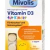 Viên Nhai Mivolis Vitamin D3 Fur Kinder Cho Trẻ Em Từ 4 Tuổi, 60 Viên