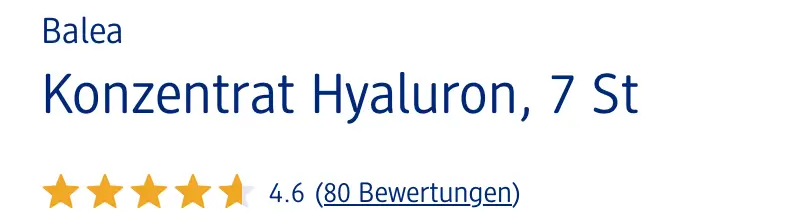 Viên Nang Dưỡng Da Balea Feuchtigkeits Konzentrat Cấp Ẩm Làm Mềm Da, 7 Viên