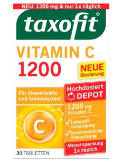 Viên uống Taxofit Vitamin C 1200 mg, 30 viên