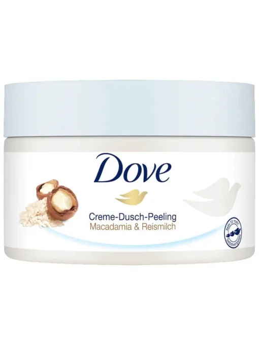 Tẩy Tế Bào Chết Dove Macca và Sữa Gạo, 225ml
