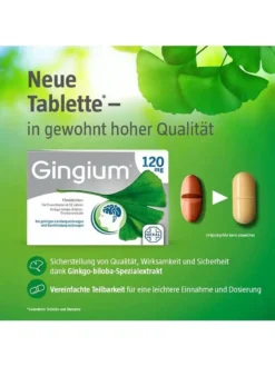 Thuốc Bổ Não Gingium 120mg, 120 Viên