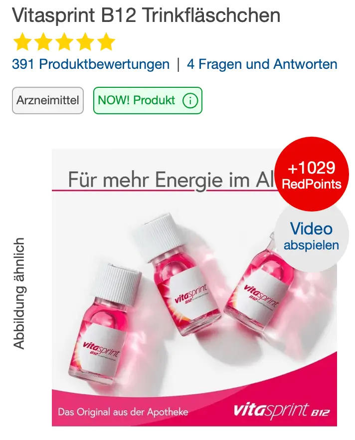 Vitasprint B12 Trinkflaschchen 10st