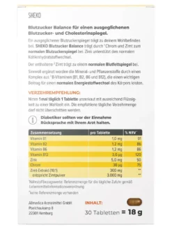 Thuốc Ổn Định Đường Huyết Sheko Chiết Xuất Tinh Bột Quế, 60 Viên