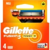 Lưỡi Cạo Râu Gillette Fusion 5 Power, Vỉ 4 chiếc