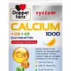Viên Nhai Doppelherz Calcium 1000 D3 K2 Vị Cam, 60 Viên