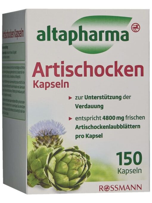 Thuốc Bổ Gan Altapharma Artischocken, 150 Viên