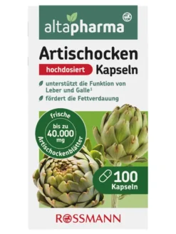 Thuốc Bổ Gan Altapharma Artischocken, 100 Viên
