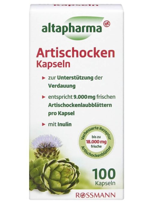 Thuốc Bổ Gan Altapharma Artischocken, 150 Viên