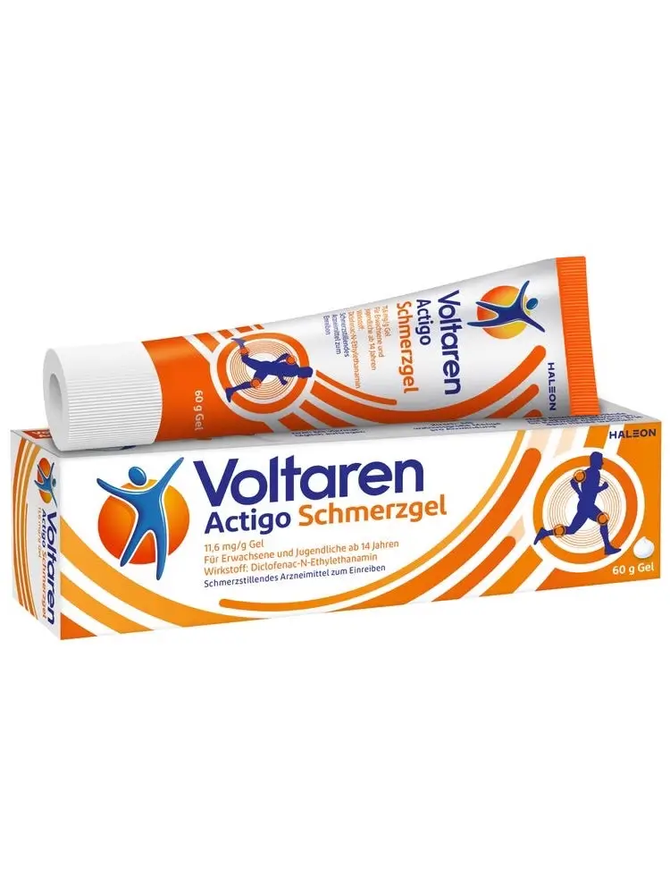 Gel giảm đau Voltaren Actigo Schmerzgel 11,6 mg/g 60g