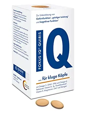 Viên uống FOKUS IQ - Bí Quyết Của Trí Tuệ Thông Minh, 120 Viên