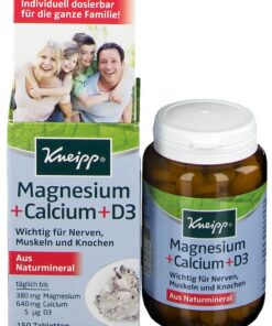 Viên Uống Kneipp Magnesium Calcium D3, 40 Viên