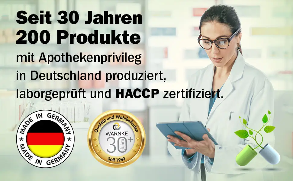 Đông Trùng Hạ Thảo Warnke Cordyceps Extrakt 500mg, 120 Viên Nang