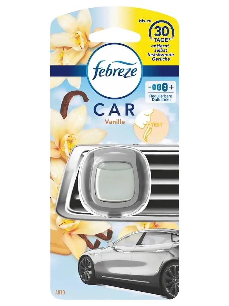 Nước hoa ô tô Febreze Car Vanille 2ml