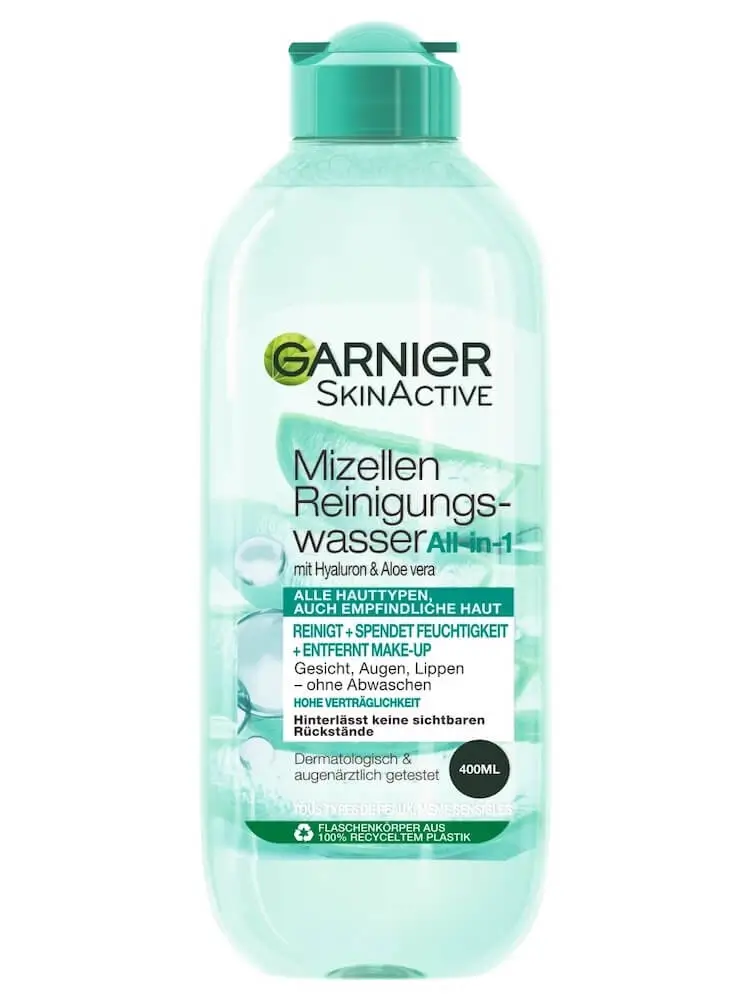 Nước tẩy trang Garnier Hyaluronic Acid & Aloe Vera All-in-1 400ml