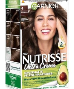 Thuốc nhuộm tóc Garnier Nutrisse 4 nâu socola