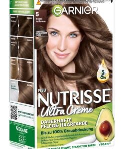 Thuốc nhuộm tóc Garnier Nutrisse 5 nâu nhạt
