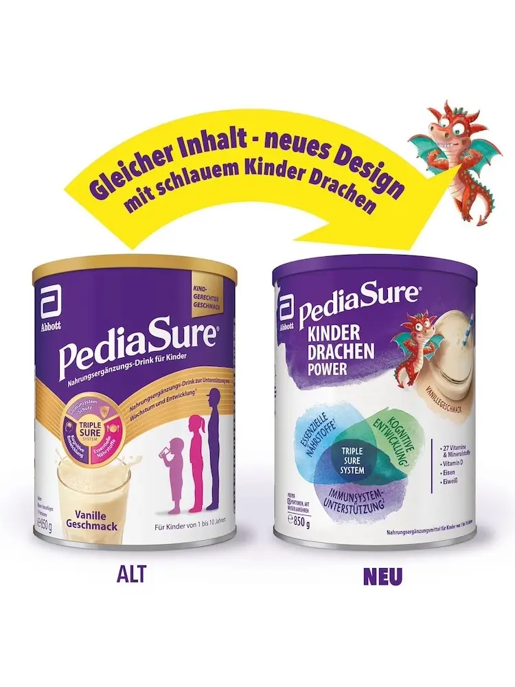 Abbott PediaSure Vanille 850g