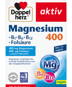 Viên uống Doppelherz Magnesium 400 B1 B6 B12