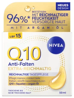 Kem Dưỡng Da Nivea Q10 Extra-Reichhaltig SPF 15 50ml