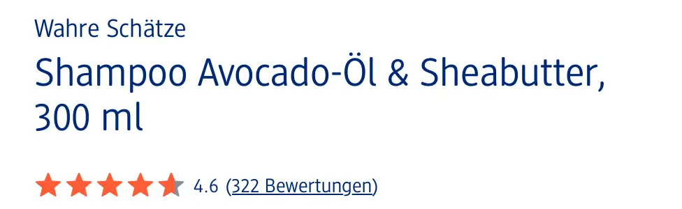 Dầu Gội Garnier Wahre Schatze Avocado Ol & Sheabutter