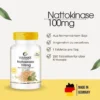 Viên uống WARNKE Nattokinase 100mg phòng ngừa tai biến & đột quỵ, 250 viên