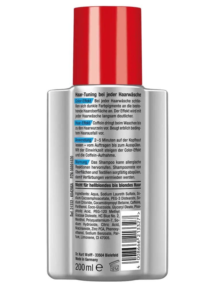Dầu Gội Alpecin Tuning Shampoo Làm Đen Và Chống Rụng Tóc, 200 ml