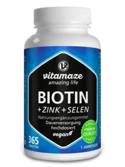 Thuốc Mọc Tóc Vitamaze Biotin Zink Selen, 365 viên