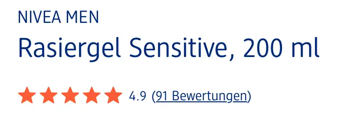 Gel Cạo Râu Nivea Men Sensitive 200ml