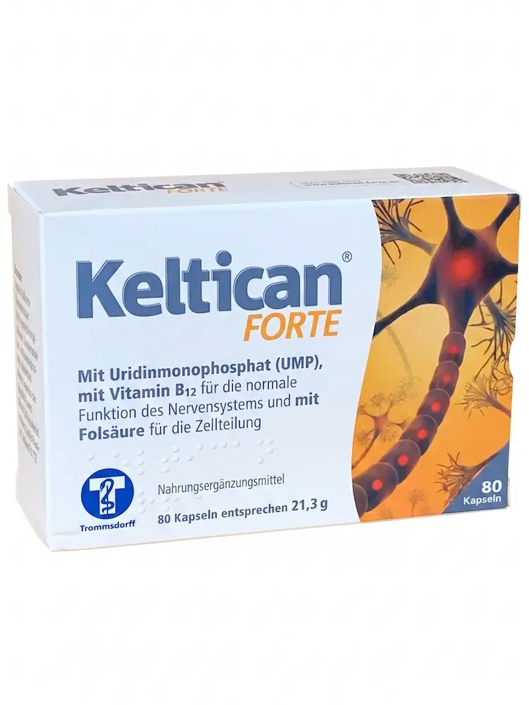 Thuốc Đặc Trị Vôi Hóa Cột Sống, Thoát Vị Đĩa Đệm Keltican Forte, 80 Viên Nang