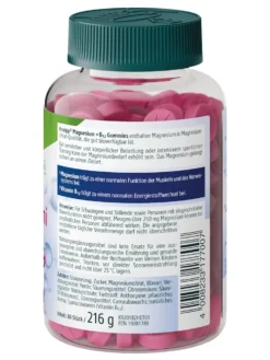 Kẹo Dẻo Kneipp Magnesium B12 Gummi, 60 Viên