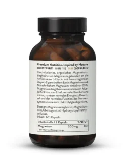 Magie hữu cơ Magnesium Glycinate Depot Sunday Natural