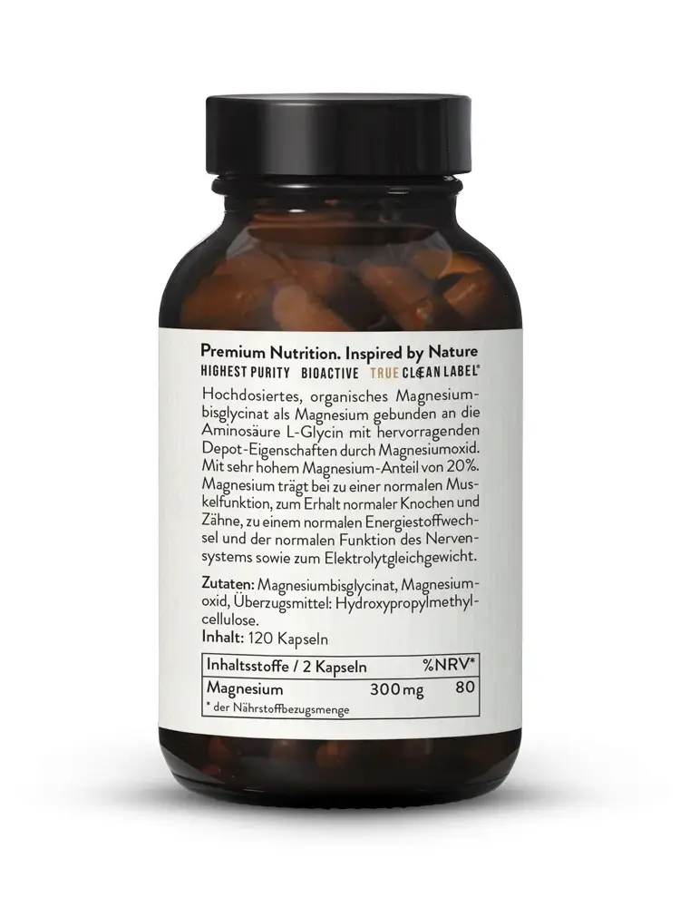 Magie hữu cơ Magnesium Glycinate Depot Sunday Natural