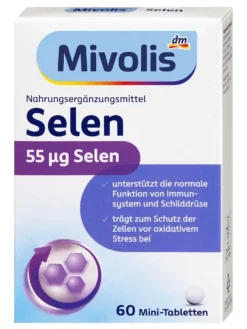 Viên uống Mivolis Selen, 60 viên
