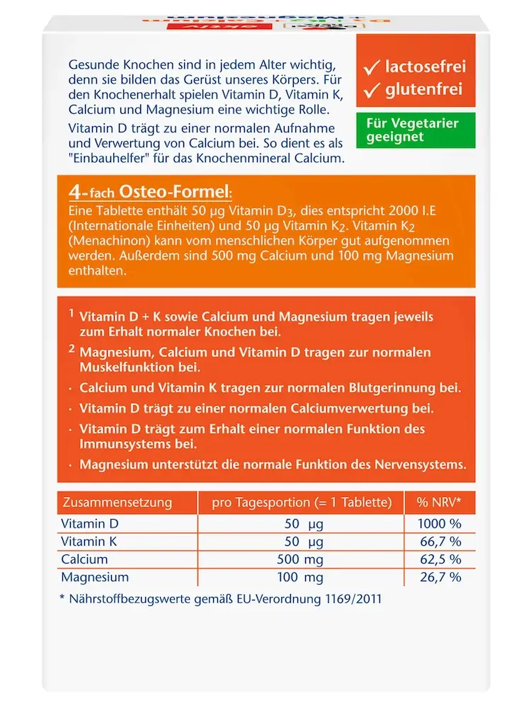 Viên uống Doppelherz D3 K2 Calcium Magnesium